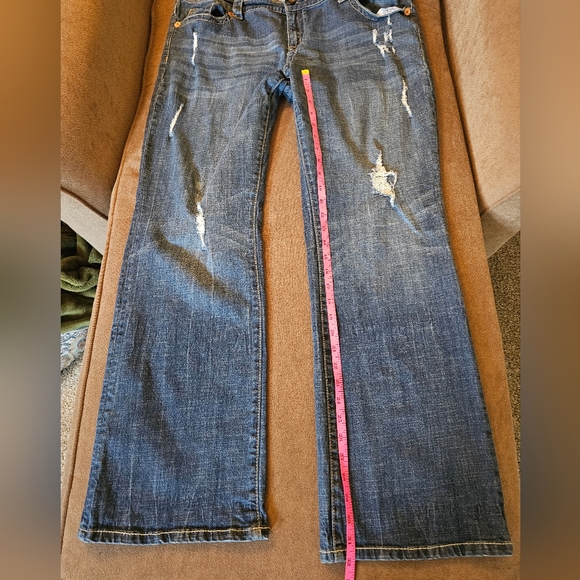 Seven Mid-Rise Dark Wash Bootcut Jeans Size 20W - Picture 12 of 13